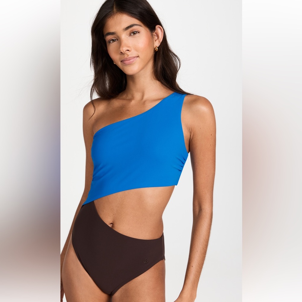 NWT Tory Burch Color block Bathing Suit